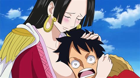 boa hancock e luffy